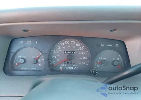 2000 Mercury Grand Marquis Ls z USA, uszkodzony, nr VIN 2MEFM75W3YX622141